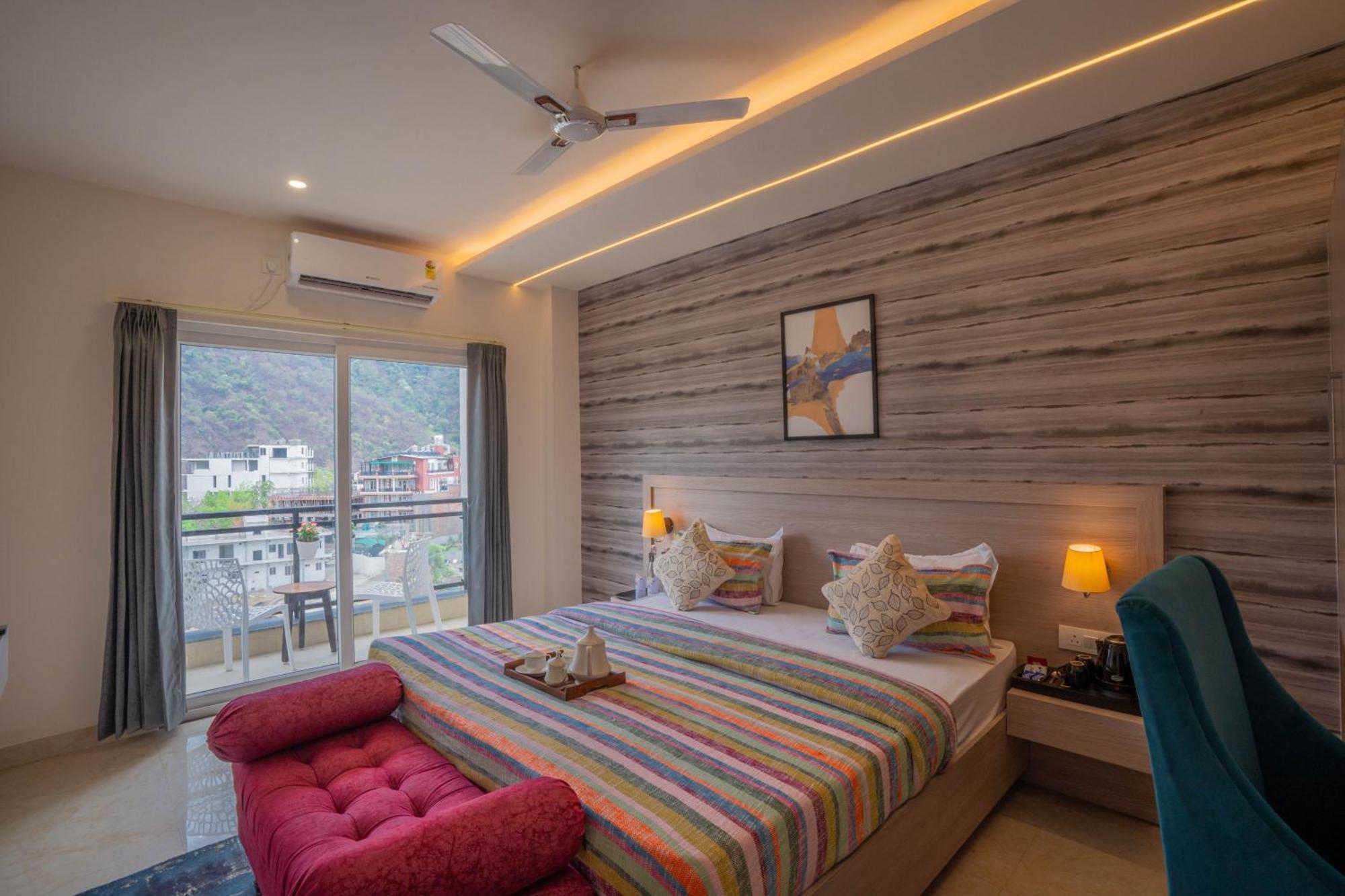Perfectstayz Alpine Near Laxman Jhula Rishīkesh Exterior foto